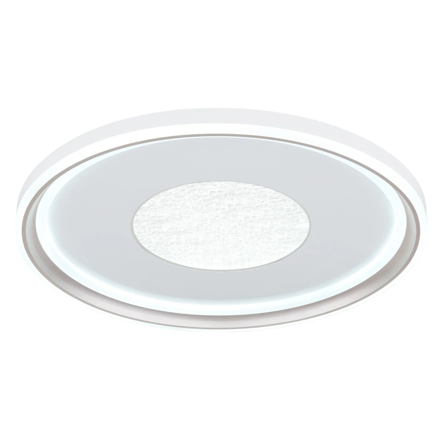 Globo - Lámpara de techo LED regulable LED/60W/230V 2700-6000K Ø 59 cm blanco/crema + mando a distancia