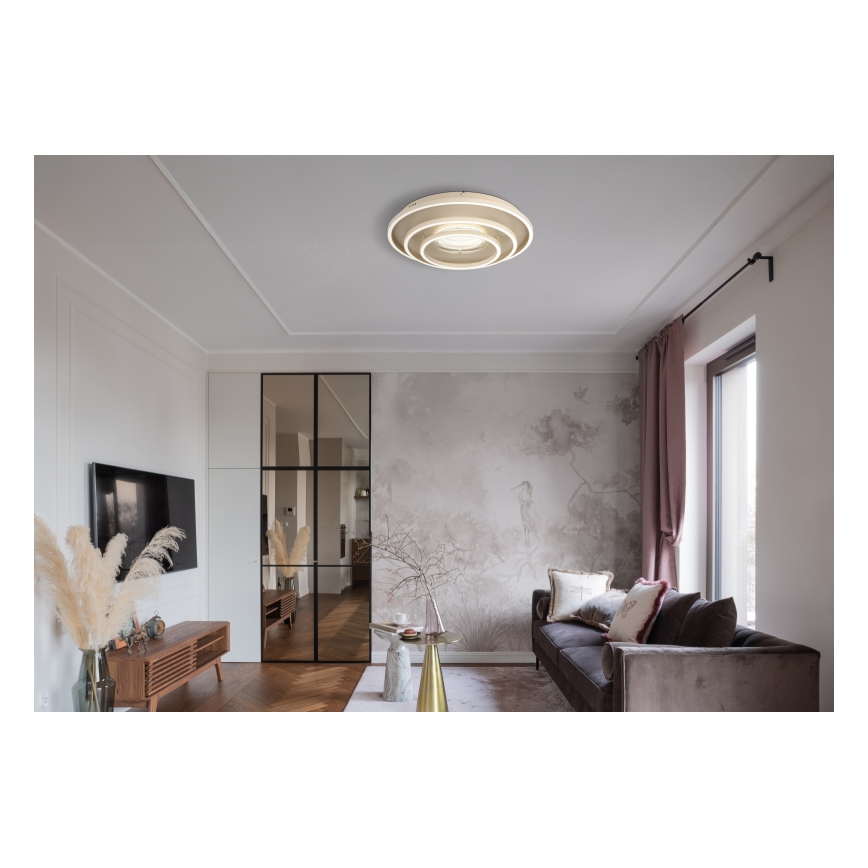 Globo - Plafón LED LED/40W/230V 3000/4000/6000K diámetro 51 cm beige