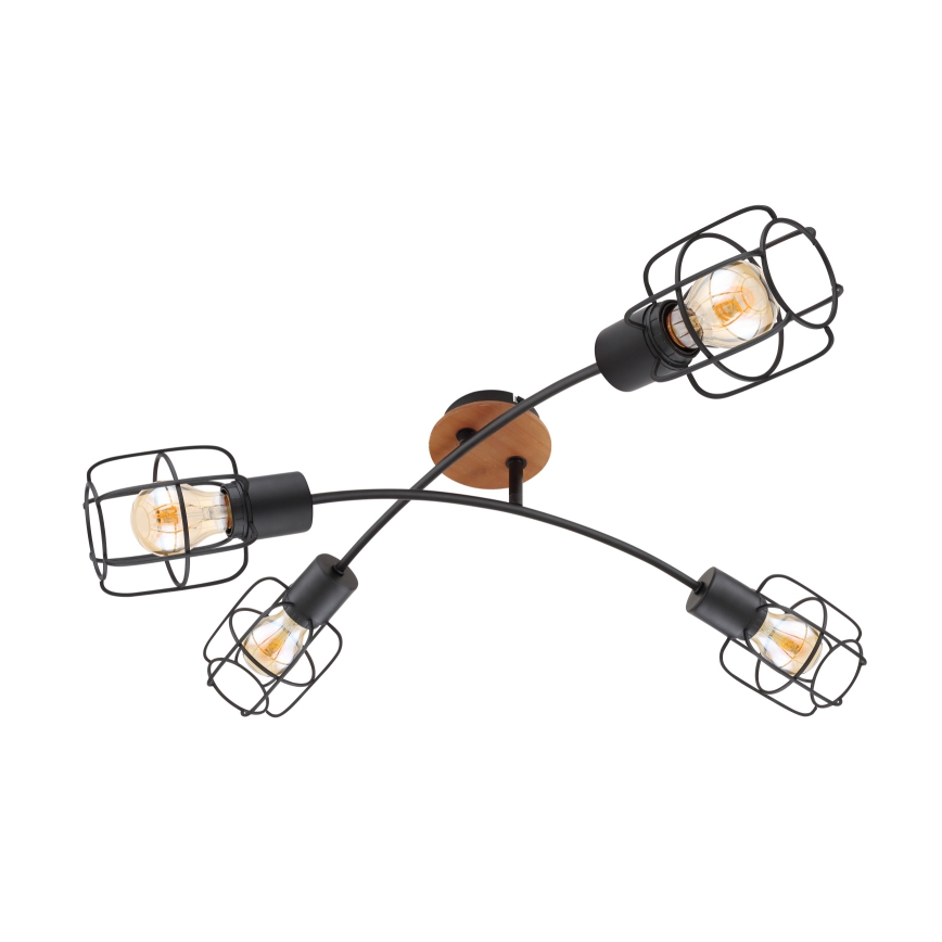 Globo - Lámpara de techo de montaje en superficie 4xE27/40W/230V