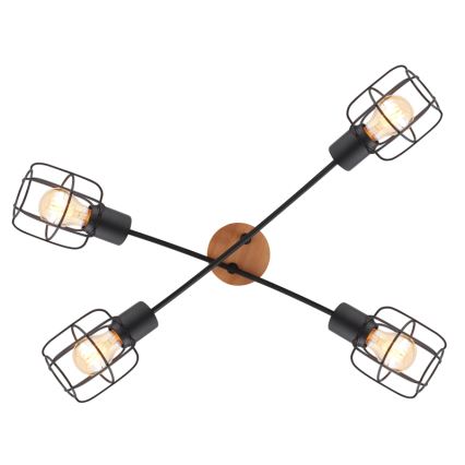 Globo - Lámpara de techo de montaje en superficie 4xE27/40W/230V