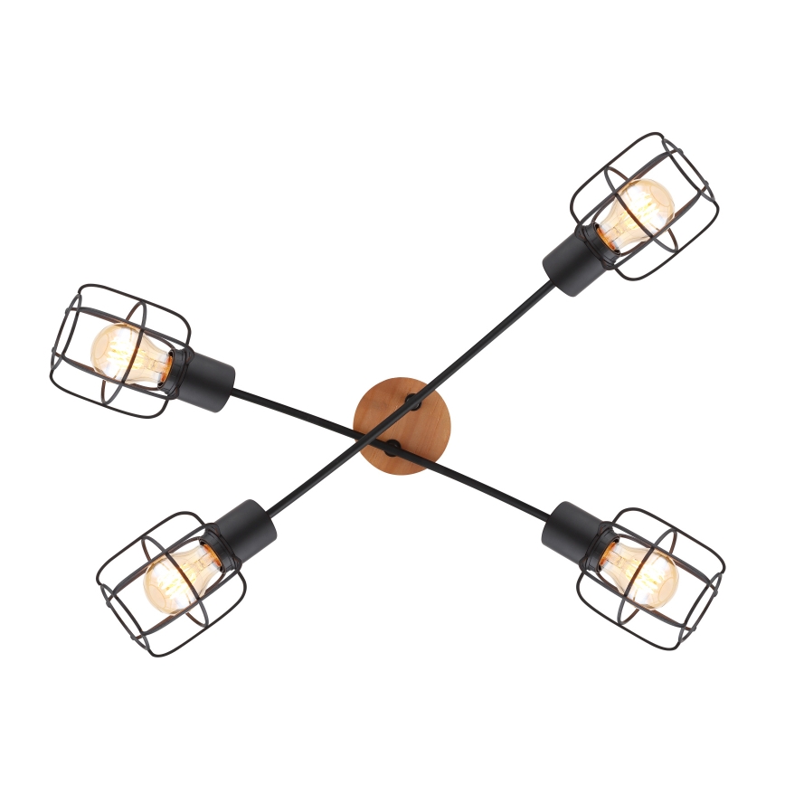 Globo - Lámpara de techo de montaje en superficie 4xE27/40W/230V