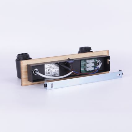 Globo - Foco de pared 2xE14/40W/230V negro/madera