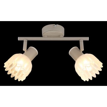 Globo - Foco orientable 2xE14/40W/230V