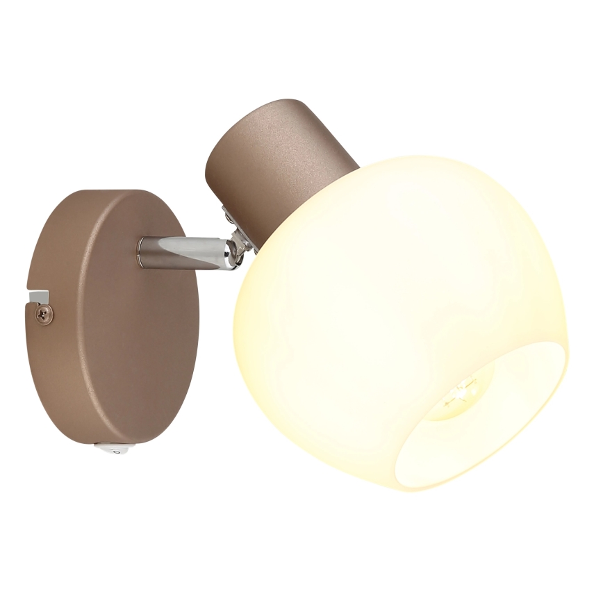 Globo - Aplique de pared orientable 1xE27/40W/230V