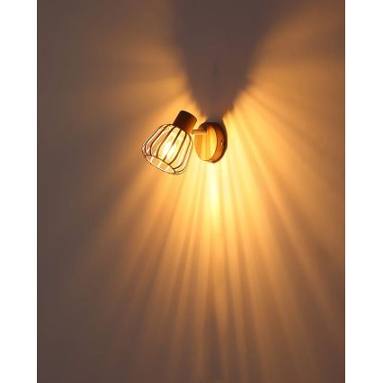 Globo - Aplique de pared tipo spot 1xE27/40W/230V