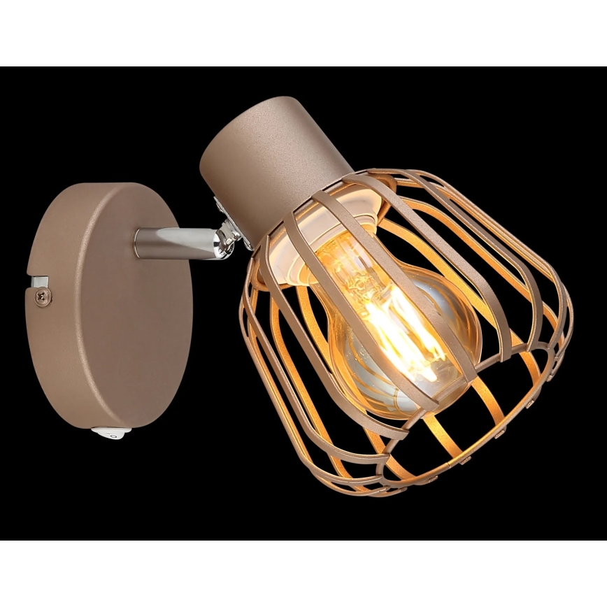 Globo - Aplique de pared tipo spot 1xE27/40W/230V