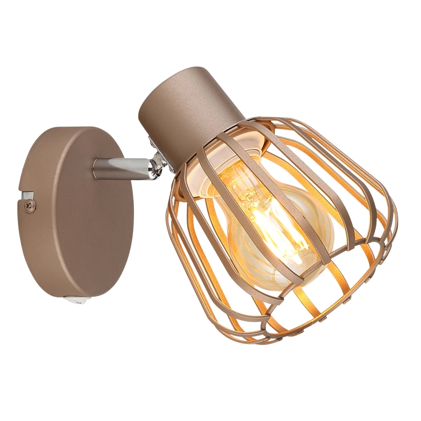 Globo - Aplique de pared tipo spot 1xE27/40W/230V