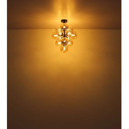 Globo - Lámpara colgante con varilla 13xG9/4W/230V