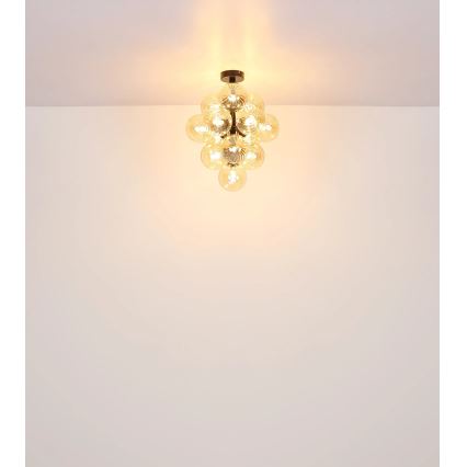 Globo - Lámpara colgante con varilla 13xG9/4W/230V