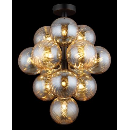 Globo - Lámpara colgante con varilla 13xG9/4W/230V