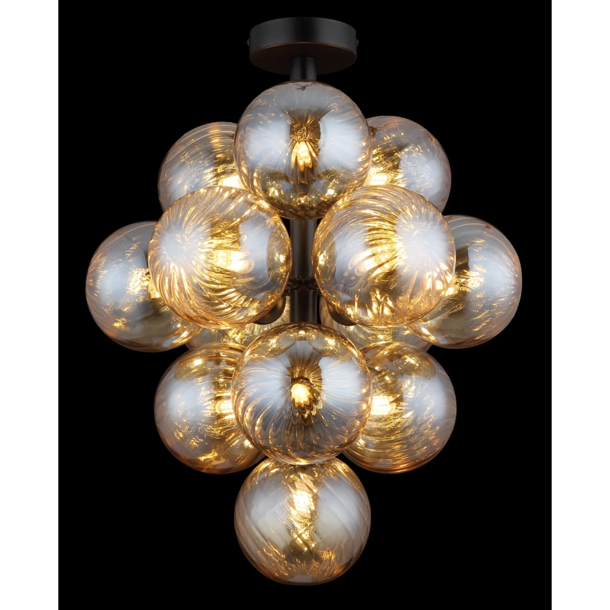 Globo - Lámpara colgante con varilla 13xG9/4W/230V