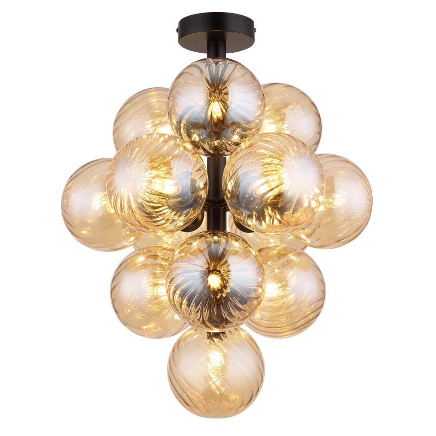 Globo - Lámpara colgante con varilla 13xG9/4W/230V