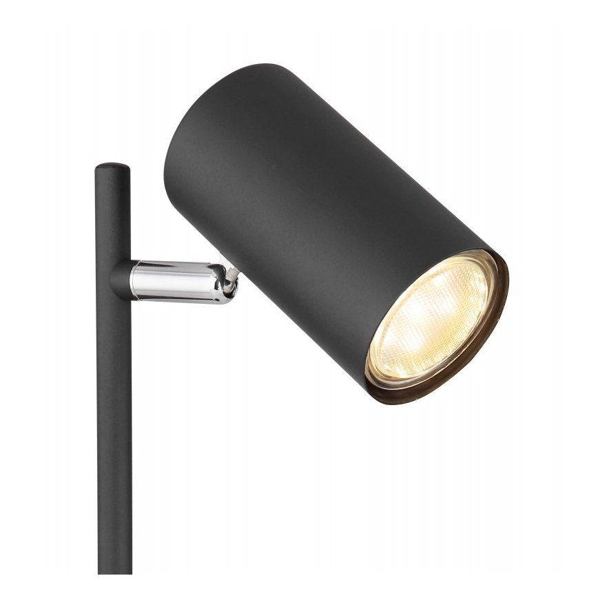 Globo - Lámpara de mesa 1xGU10/5W/230V negro