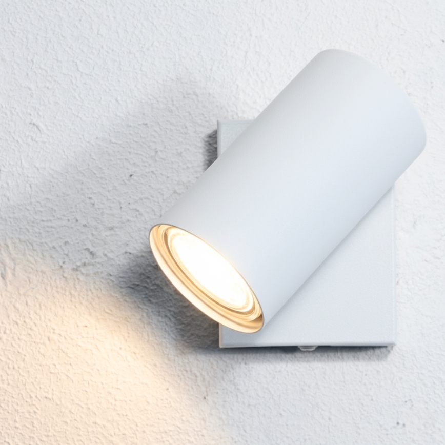 Globo - Lámpara de pared con foco 1xGU10/25W/230V blanca