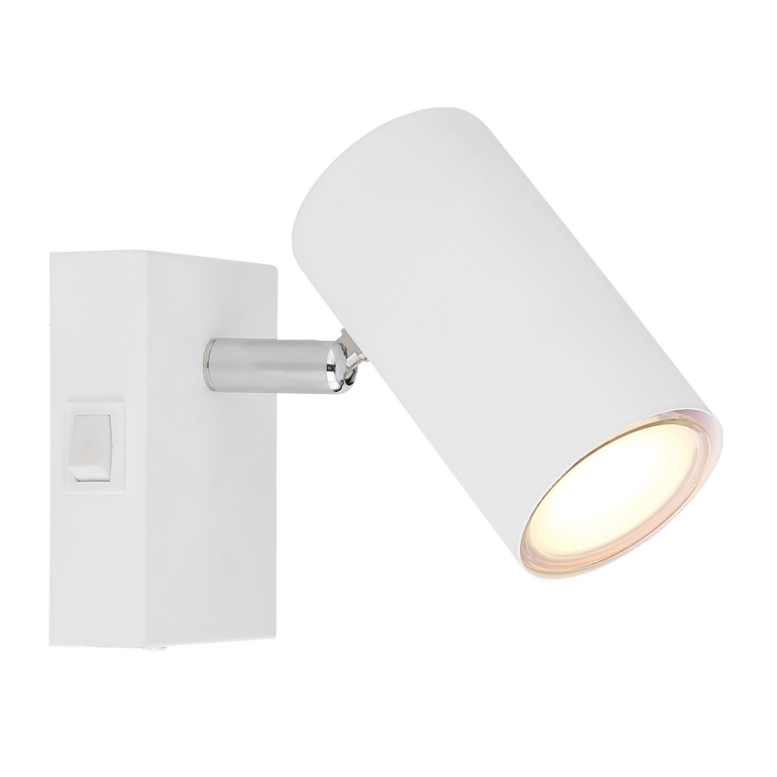 Globo - Lámpara de pared con foco 1xGU10/25W/230V blanca