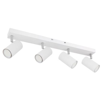 Globo - Foco empotrable 4xGU10/35W/230V blanco