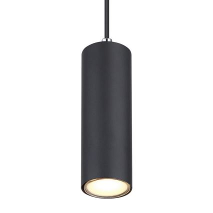 Globo - Lámpara colgante con cable 1xGU10/35W/230V negro
