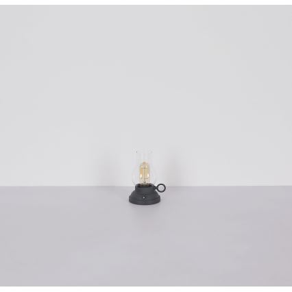 Globo - Lámpara de mesa táctil recargable LED regulable LED/1W/3,7V 1200 mAh antracita