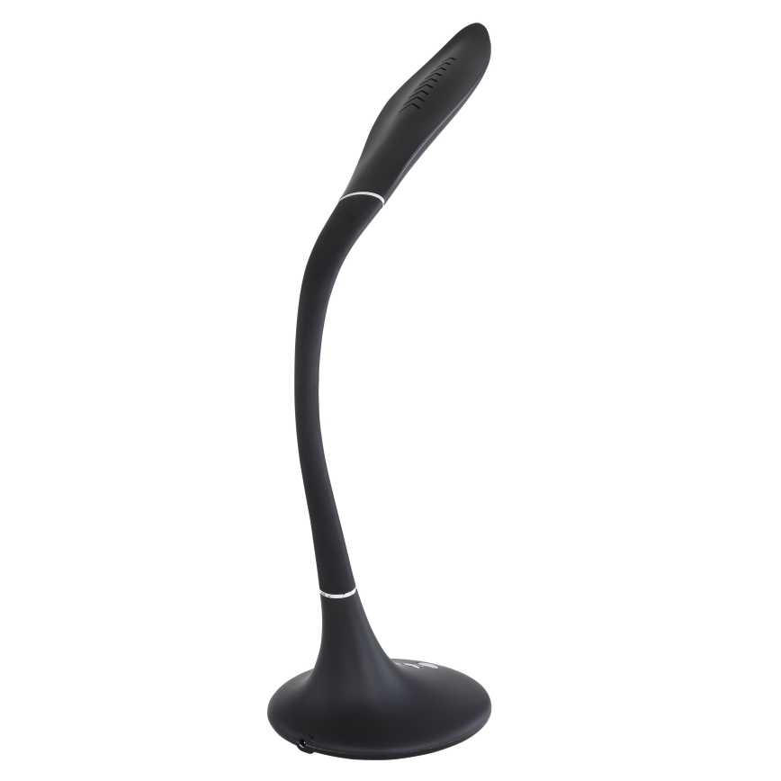 Globo - Lámpara de mesa flexible táctil LED regulable LED/9W/230V 3000/4500/6500K negra