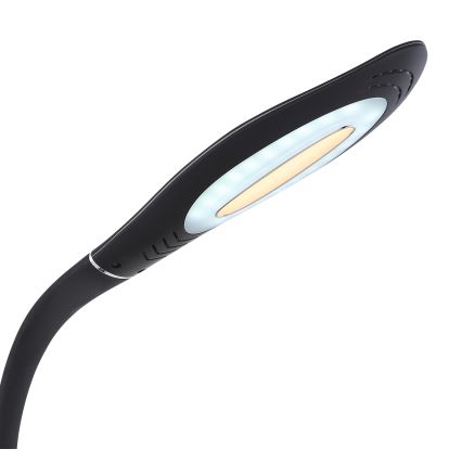 Globo - Lámpara de mesa flexible táctil LED regulable LED/9W/230V 3000/4500/6500K negra