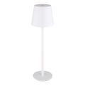 Globo 58438W - Lámpara de exterior LED táctil regulable VANNIE LED/3W/3,7V IP44 blanco