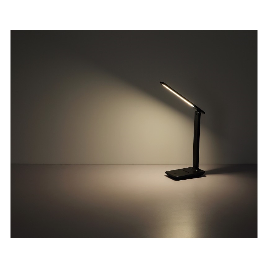 Globo - Lámpara de mesa LED táctil regulable LED/5W/230V 2700/4000/6500K negra