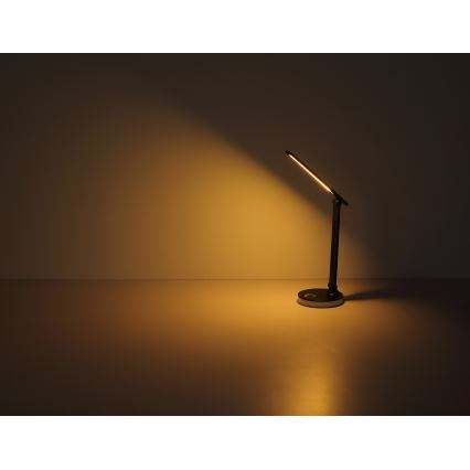 Globo - LED RGBW Lámpara de mesa táctil regulable LED/5W/230V + LED/2W 2700K/4000K/6500K blanco