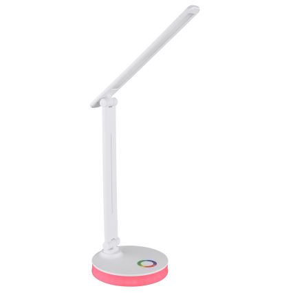 Globo - LED RGBW Lámpara de mesa táctil regulable LED/5W/230V + LED/2W 2700K/4000K/6500K blanco