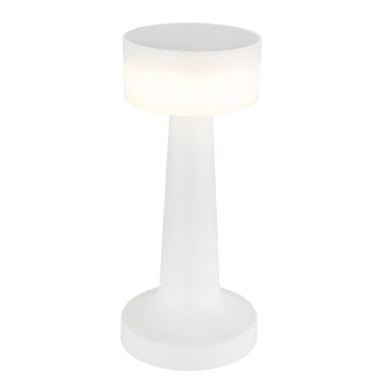 Globo - Lámpara de mesa táctil LED regulable LED/1W/3,7V 2700K/4000K/6500K 800 mAh USB blanca