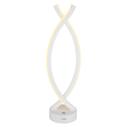 Globo - Lámpara de mesa táctil LED regulable LED/1W/3,7V 3000K 1800 mAh USB blanca