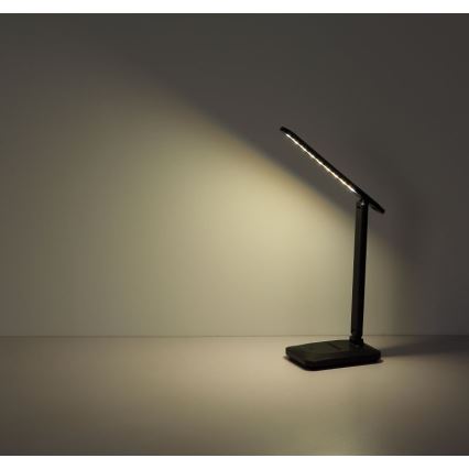 Globo - Lámpara de mesa táctil LED regulable LED/3W/5V 2800/4000/6500K 1800 mAh negra