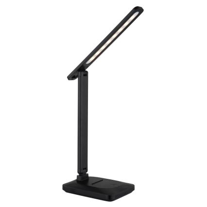 Globo - Lámpara de mesa táctil LED regulable LED/3W/5V 2800/4000/6500K 1800 mAh negra