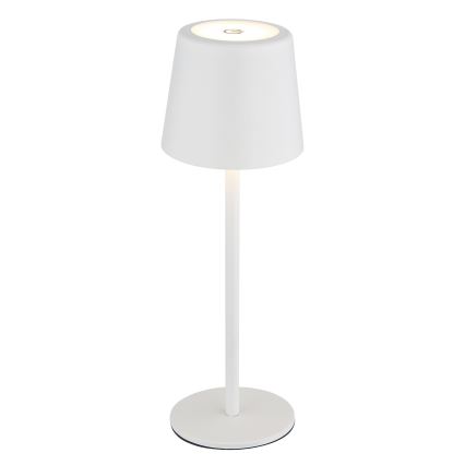 Globo - Lámpara de mesa exterior táctil LED regulable LED/2W/5V 3000/4000/6000K 2200 mAh IP44 blanca