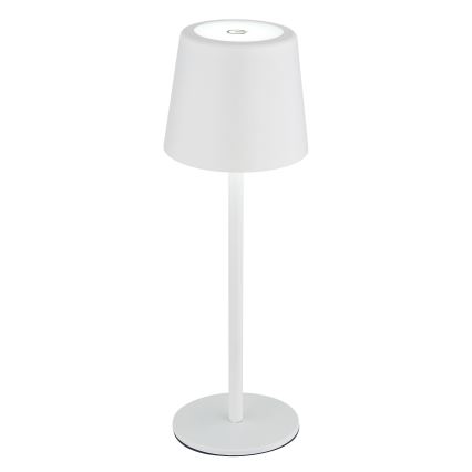 Globo - Lámpara de mesa exterior táctil LED regulable LED/2W/5V 3000/4000/6000K 2200 mAh IP44 blanca