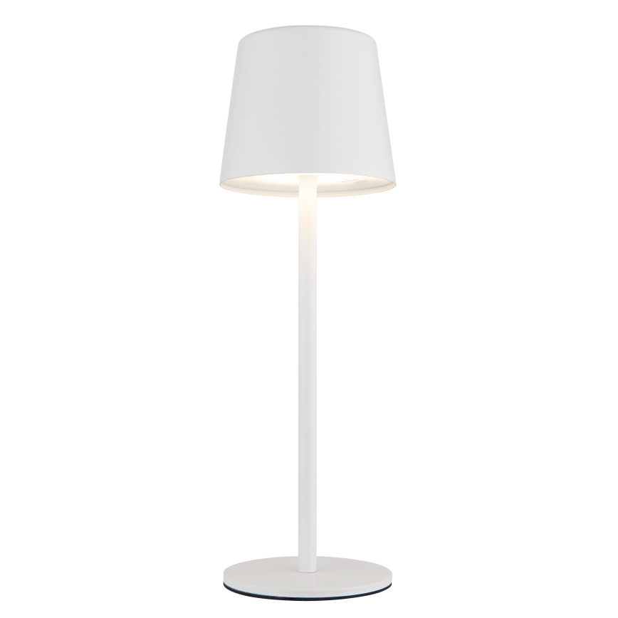 Globo - Lámpara de mesa exterior táctil LED regulable LED/2W/5V 3000/4000/6000K 2200 mAh IP44 blanca