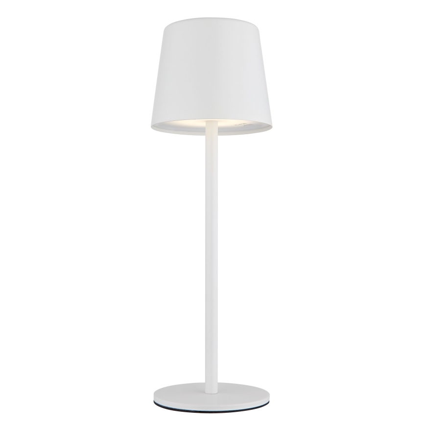 Globo - Lámpara de mesa exterior táctil LED regulable LED/2W/5V 3000/4000/6000K 2200 mAh IP44 blanca