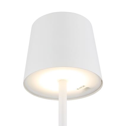 Globo - Lámpara de mesa exterior táctil LED regulable LED/2W/5V 3000/4000/6000K 2200 mAh IP44 blanca