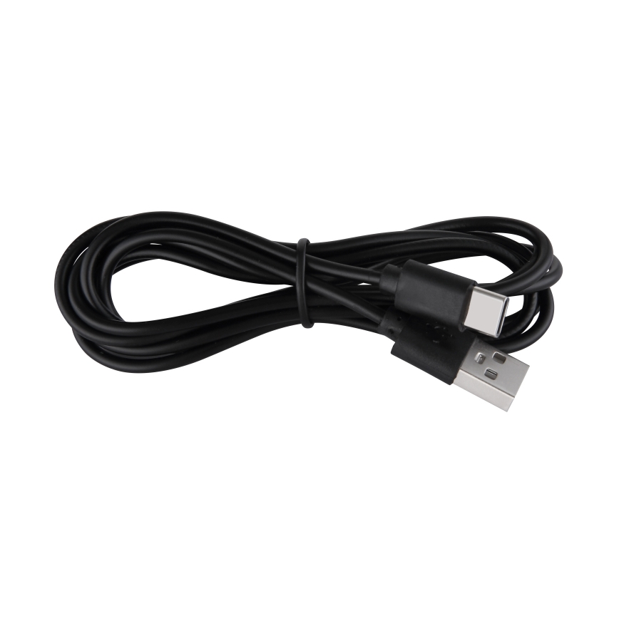 Globo - LED Lámpara de mesa recargable, táctil y regulable LED/1,5W/5V 2200 mAh negra