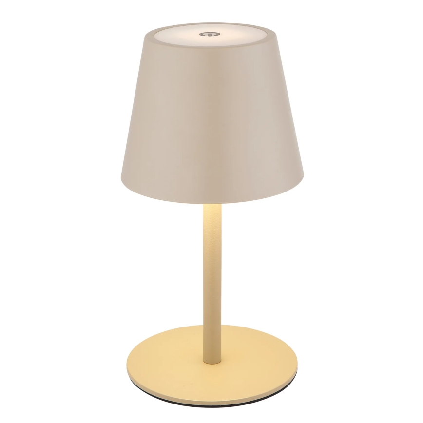 Globo - Lámpara de mesa recargable para exterior LED táctil y regulable 3 en 1 LED/3W/5V 3000/4000/5000K IP54 1800 mAh