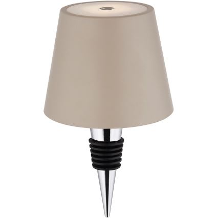 Globo - Lámpara de mesa recargable para exterior LED táctil y regulable 3 en 1 LED/3W/5V 3000/4000/5000K IP54 1800 mAh