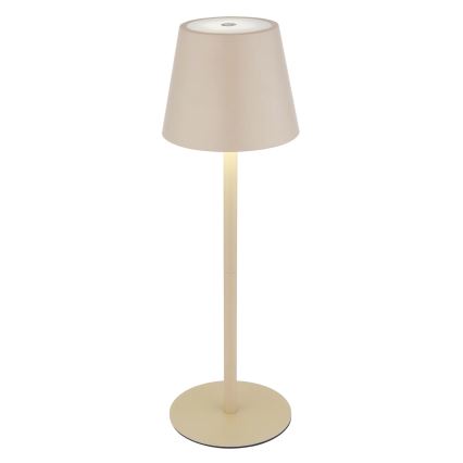 Globo - Lámpara de mesa recargable para exterior LED táctil y regulable 3 en 1 LED/3W/5V 3000/4000/5000K IP54 1800 mAh