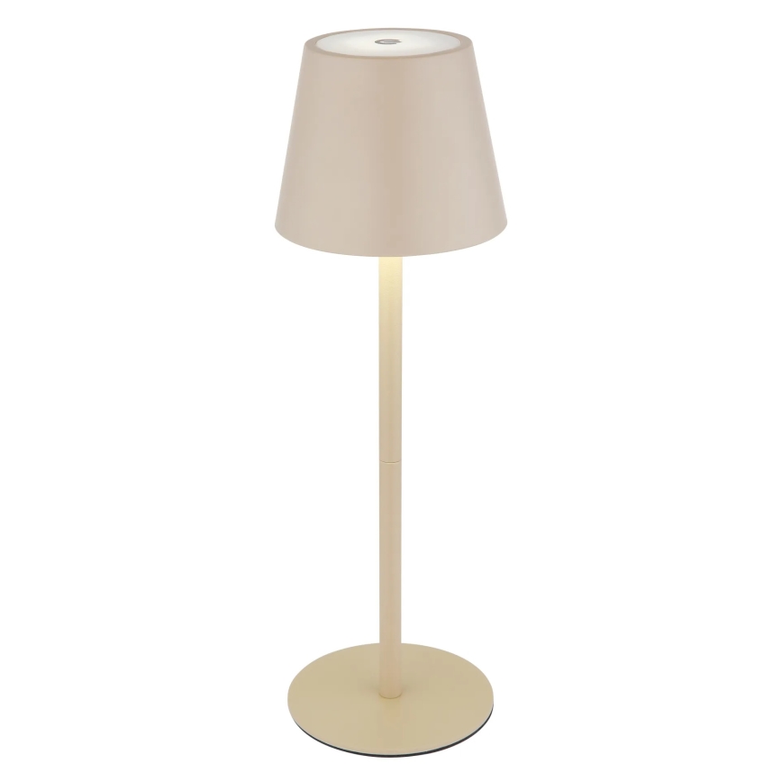Globo - Lámpara de mesa recargable para exterior LED táctil y regulable 3 en 1 LED/3W/5V 3000/4000/5000K IP54 1800 mAh