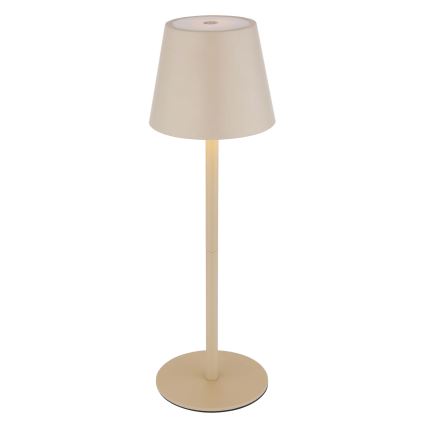 Globo - Lámpara de mesa recargable para exterior LED táctil y regulable 3 en 1 LED/3W/5V 3000/4000/5000K IP54 1800 mAh