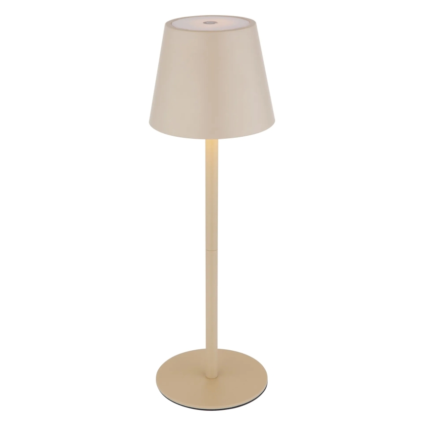 Globo - Lámpara de mesa recargable para exterior LED táctil y regulable 3 en 1 LED/3W/5V 3000/4000/5000K IP54 1800 mAh