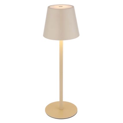 Globo - Lámpara de mesa recargable para exterior LED táctil y regulable 3 en 1 LED/3W/5V 3000/4000/5000K IP54 1800 mAh