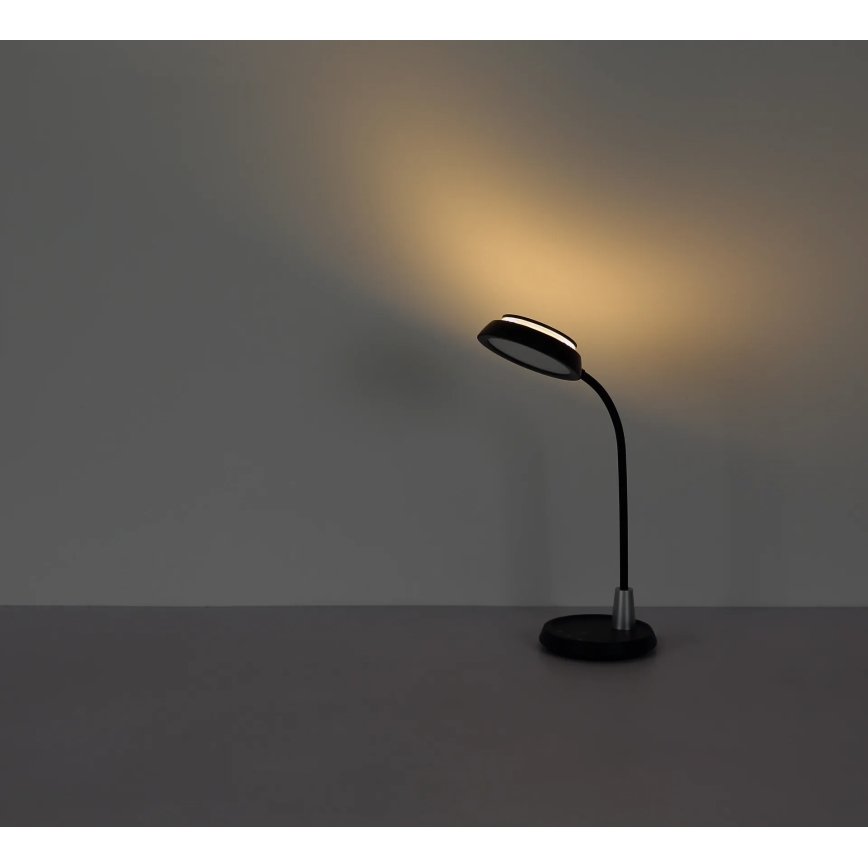 Globo - Lámpara de mesa táctil LED regulable LED/12W/230V 3000/4000/6500K negra