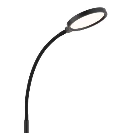Globo - Lámpara de pie táctil regulable LED/8W/230V 2700K/4000K/6500K negra