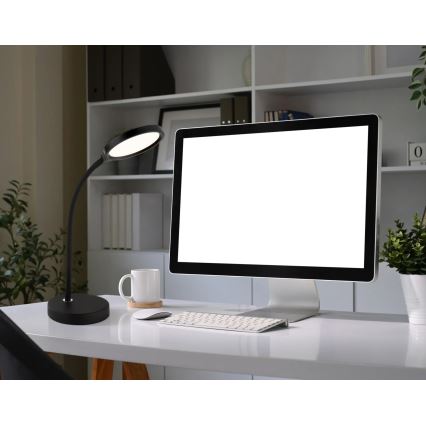 Globo - Lámpara de sobremesa LED táctil regulable LED/8W/230V 2700K/4000K/6500K negro