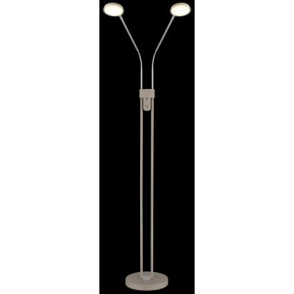 Globo - Lámpara de pie LED regulable 2xLED/6,5W/230V 2700/3350/4000K beige