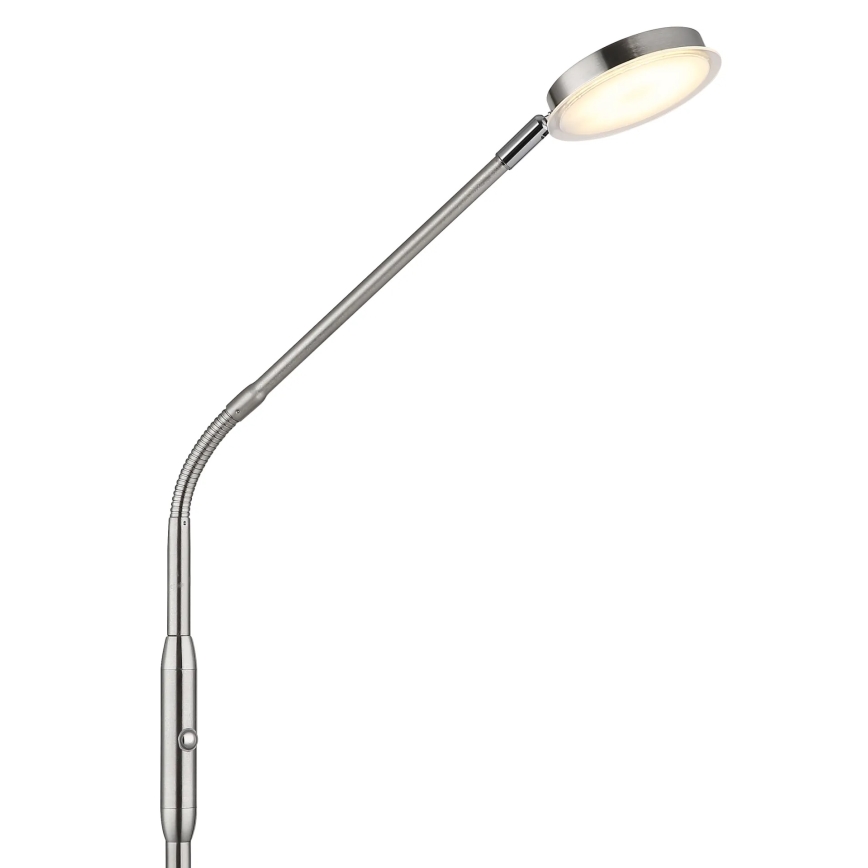 Globo - Lámpara de pie táctil LED regulable LED/6,5W/230V 2700/3350/4000K cromo mate